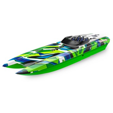 Traxxas Bateau M41 CAT 1030mm 1:10 EP RTR - couleur Vert