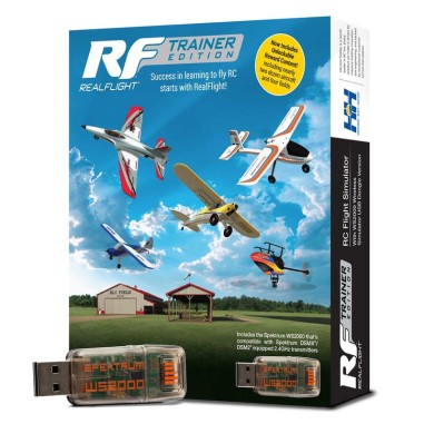 RealFlight Simulateur RC Trainer Edition avec Dongle Wireless WS2000