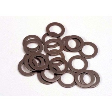 Traxxas rondelles enduites de PTFE - 5 x 8 x 0.5 mm - 20 pièces