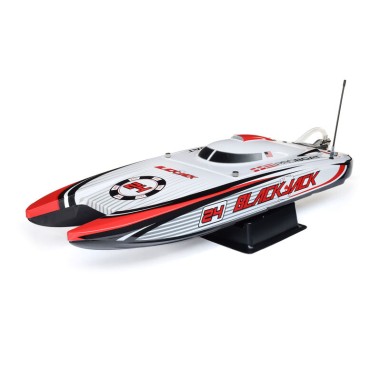 Pro Boat Catamaran Blackjack 24" V2 Brushless RTR - Blanc