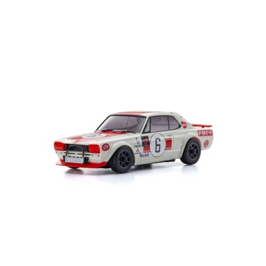 Kyosho Autoscale Mini-Z Skyline 2000GT-R KPCG10 Racing'72 Red No.6 (AWD)