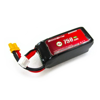 Goosky Batterie LiPo 3S 11.1V 750mAh 45C - XT30