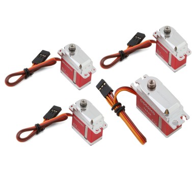 Goosky Set de (4) servos pour Hélicoptère RS4 Venom