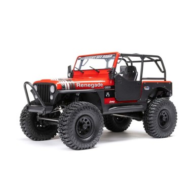 Axial Crawler 1/10 SCX10 III - Jeep Renegade CJ-7 4WD RTR - Rouge