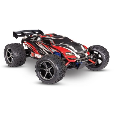 Traxxas Monster Truck E-REVO 1/16 4WD EP RTR - couleur Rouge