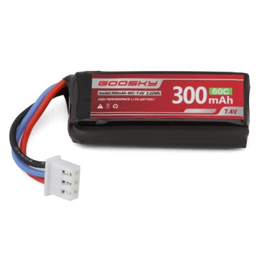 Goosky S1 - Batterie LiPo 2S 7.4V 300mAh 60C