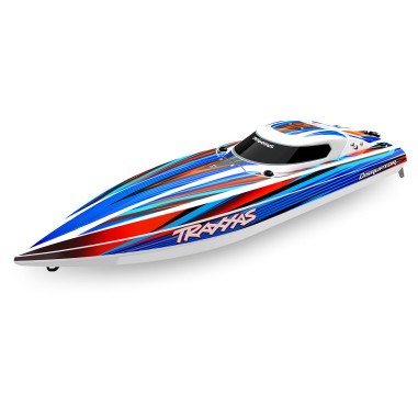 Traxxas Bateau Disruptor SR 660 mm EP RTR - Bleu