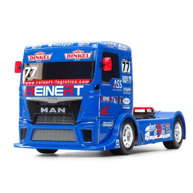 Tamiya Kit Camion 1/14 EP 4WD TT-01E - MAN TGS Team Reinert Racing