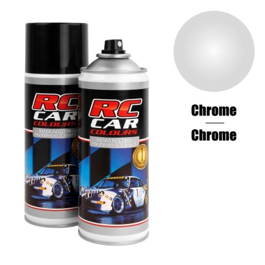 RC CAR COLOURS - peinture Lexan 150ml - Chrome 940