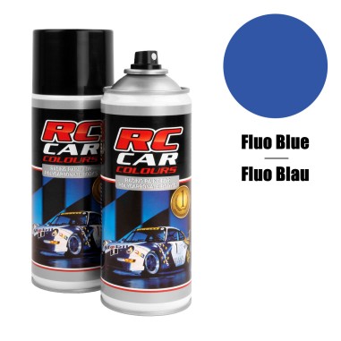 RC CAR COLOURS - peinture Lexan 150ml - Bleu Fluo 1014