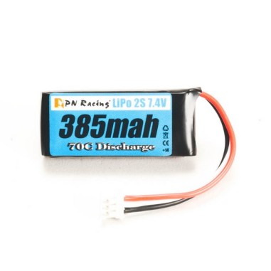 PN Racing Batterie V3 LiPo 2S - 7.4V - 385mAh