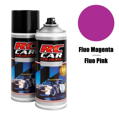 RC CAR COLOURS - peinture Lexan 150ml - Fluo Pink Nick 1012