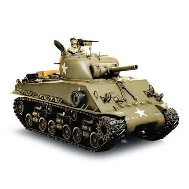 Tamiya - Char de combat 1/16 M4 Sherman 105mm Howitzer "Full Option"