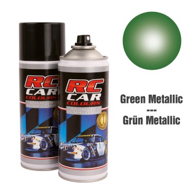 RC CAR COLOURS - peinture Lexan 150ml - Vert métallique 934