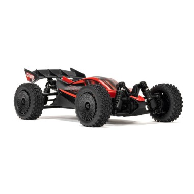 Arrma Buggy Typhon GROM BLX Brushless 1:18 4WD EP RTR - Rouge