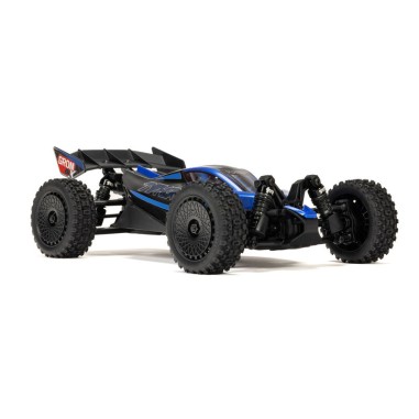 Arrma Buggy Typhon GROM BLX Brushless 1:18 4WD EP RTR - Bleu