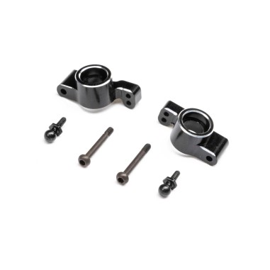 Losi Micro-B - Portes-fusées arrière - Aluminium - 2 pièces