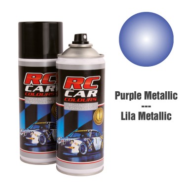 RC CAR COLOURS - peinture Lexan 150ml - Violet métallique 930