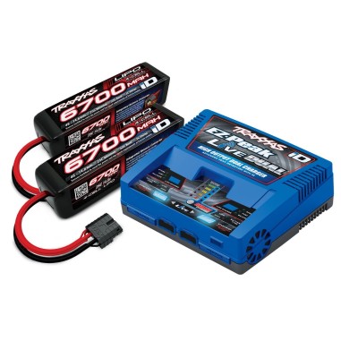 Traxxas Pack batteries et chargeur 4S/8S