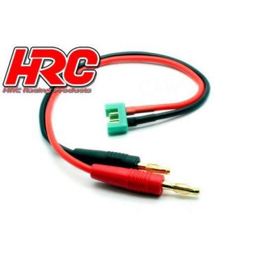 HRC Racing - Câble de charge - 4mm Bullet à MPX - 300mm