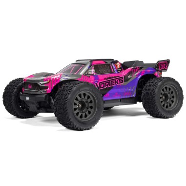 Arrma Stadium Truck Vorteks Brushless 4WD EP RTR 223S BLX - Couleur Rose et Violet