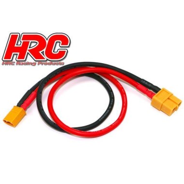 HRC Racing - Câble de charge - Prise chargeur XT60 à XT30 - 300mm