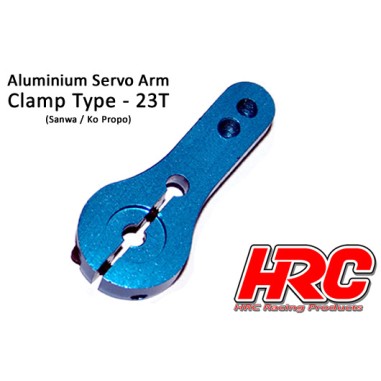 HRC Racing - Palonnier de servo aluminium - 23T