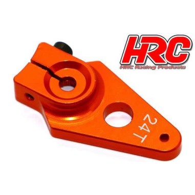 HRC Racing - Palonnier de servo aluminium - 30mm - 24T