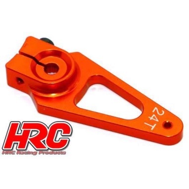 HRC Racing - Palonnier de servo aluminium - 40mm - 24T