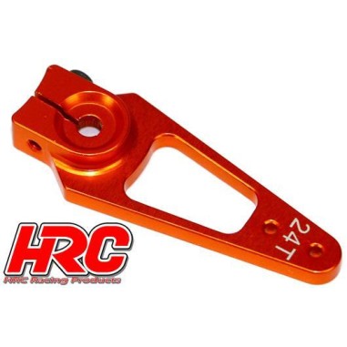 HRC Racing - Palonnier de servo aluminium - 45mm - 24T