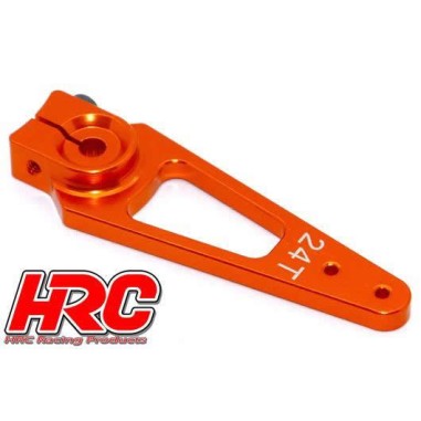 HRC Racing - Palonnier de servo aluminium - 50mm - 24T