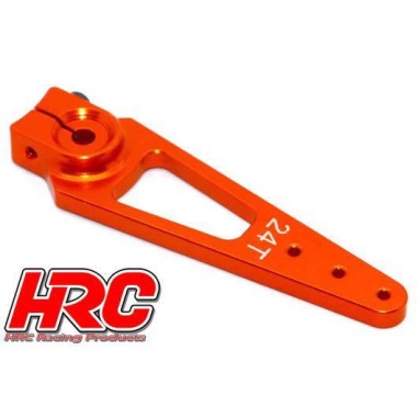 HRC Racing - Palonnier de servo aluminium - 56mm - 24T