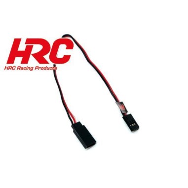 HRC Racing - Rallonge de servo Futaba / JR - 20cm