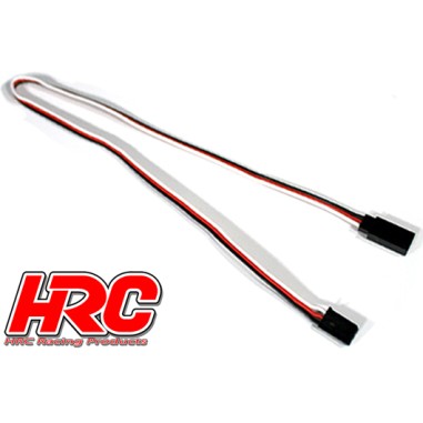 HRC Racing - Rallonge de servo Futaba / JR - 30cm