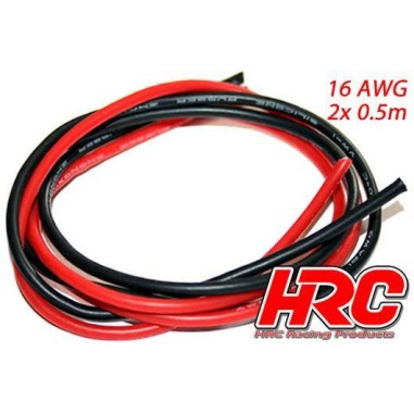 HRC Racing - Câble TSW Pro Racing - 16 AWG / 1.3mm2
