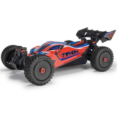 Arrma Buggy Typhon 1/8 MEGA 665 Brushed 4X4 RTR - Rouge