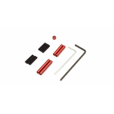 Kyosho Mini-Z 4x4 Biellettes anodisées rouge 110mm