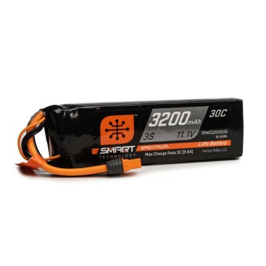 Spektrum - Batterie LiPo Smart 3S 11.1V - 3200mAh 30C IC3