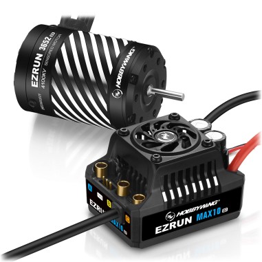 Hobbywing Combo Ezrun MAX10 G2 80A avec 3652SD-4100kV