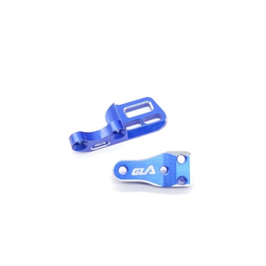 GL Racing GLA Giulia - Support moteur en aluminium - couleur bleu