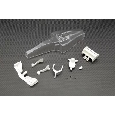 GL Racing GLF - Kit carrosserie lexan avec accessoire complet d'aileron - Pour GLF-1