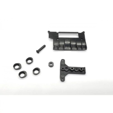 GL Racing GLF - Kit diffuseur, support d'aileron avant et cale de hauteur - SET - Pour GLF-1