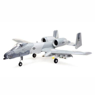 E-Flite Avion A-10 Thunderbolt II 1149mm EP BNF Basic avec AS3X et Safe Select