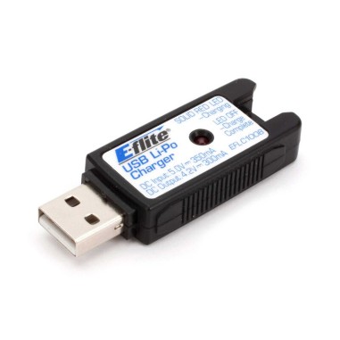 E-Flite Chargeur 1S USB Li-Po / 300mA