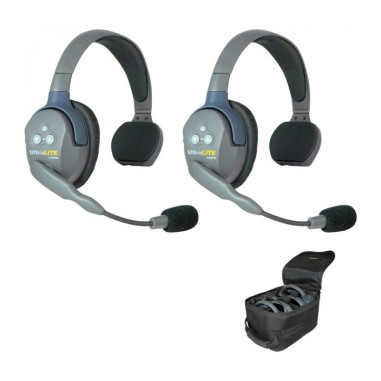 Eartec UL2S - Ultra LITE - casques de liaison pour 2 personnes