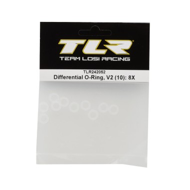TLR Joints O-Ring pour Différentiel - V2 - 10 pièces