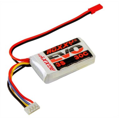 Roxxy Batterie LiPo EVO 3S 11.1V 450mAh 30C - JST