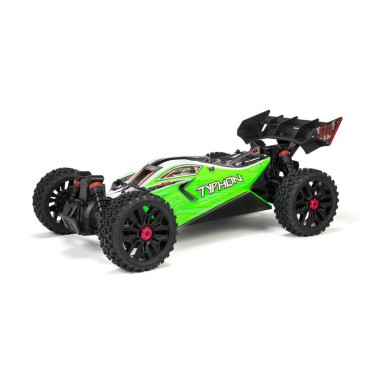 Arrma Buggy Typhon Mega "Brushed 550" 1:8 4WD EP RTR Vert