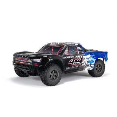 Arrma Short Course 1/10 Senton BLX 3S 4WD EP RTR - couleur Bleu