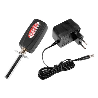 Robitronic Chauffe-bougie LiPo 3.7V 1200mAh avec chargeur